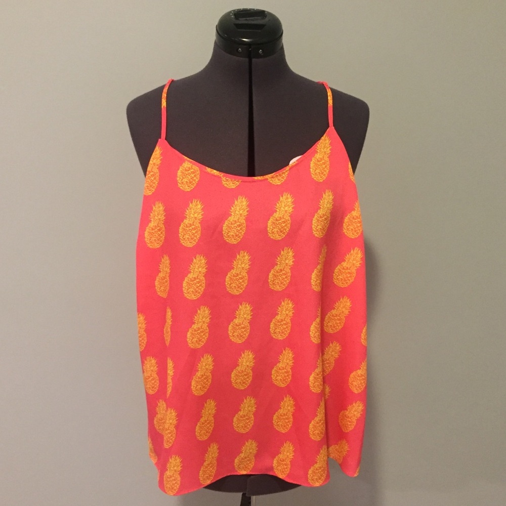 J.crew pineapple top